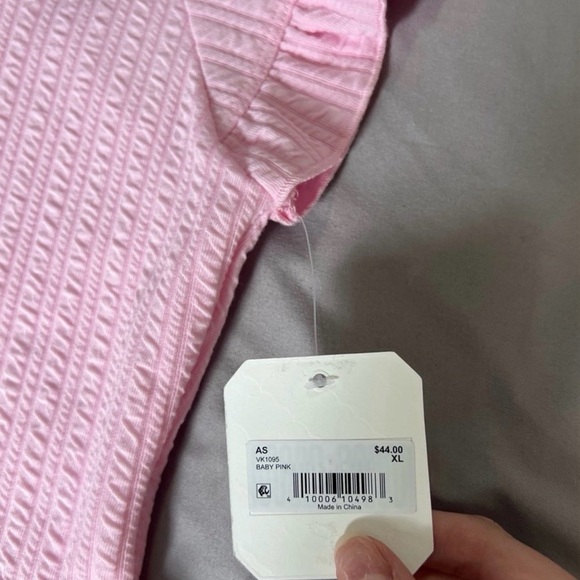 Pink Ruffle Blouse Altar’d State - Picture 5 of 6